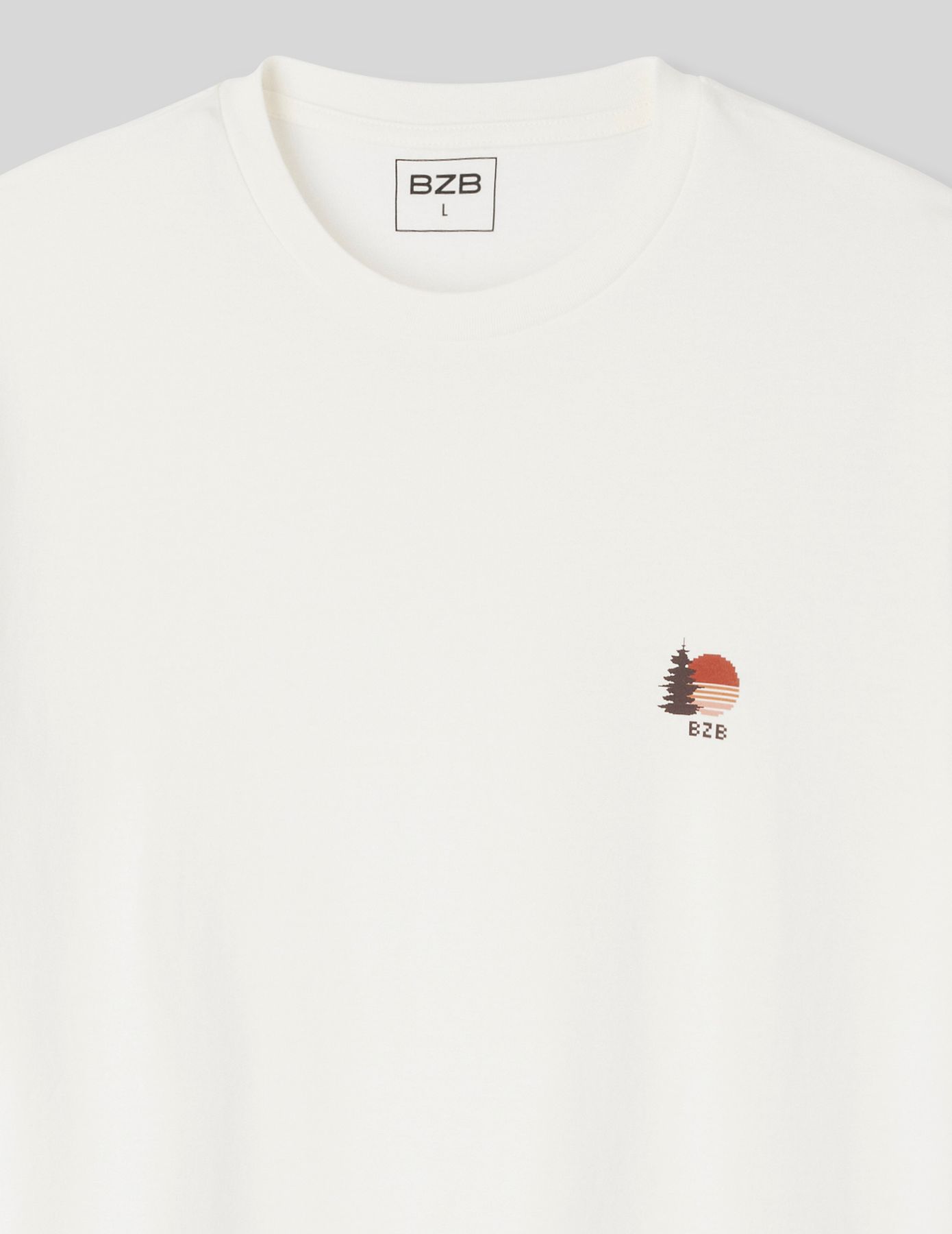 T-shirt imprim&eacute; plac&eacute;