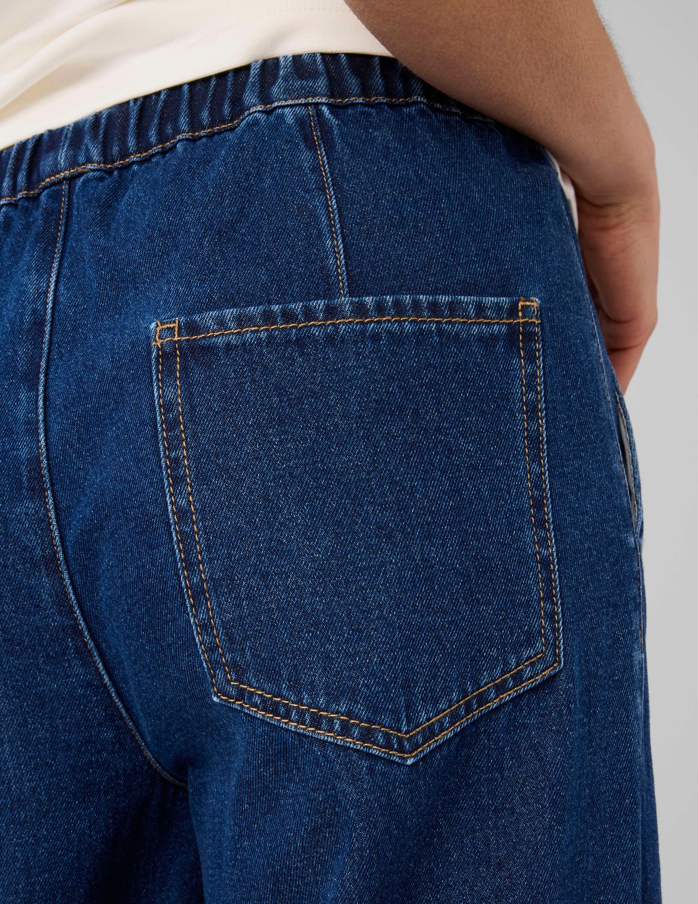 Pantalon denim fluide