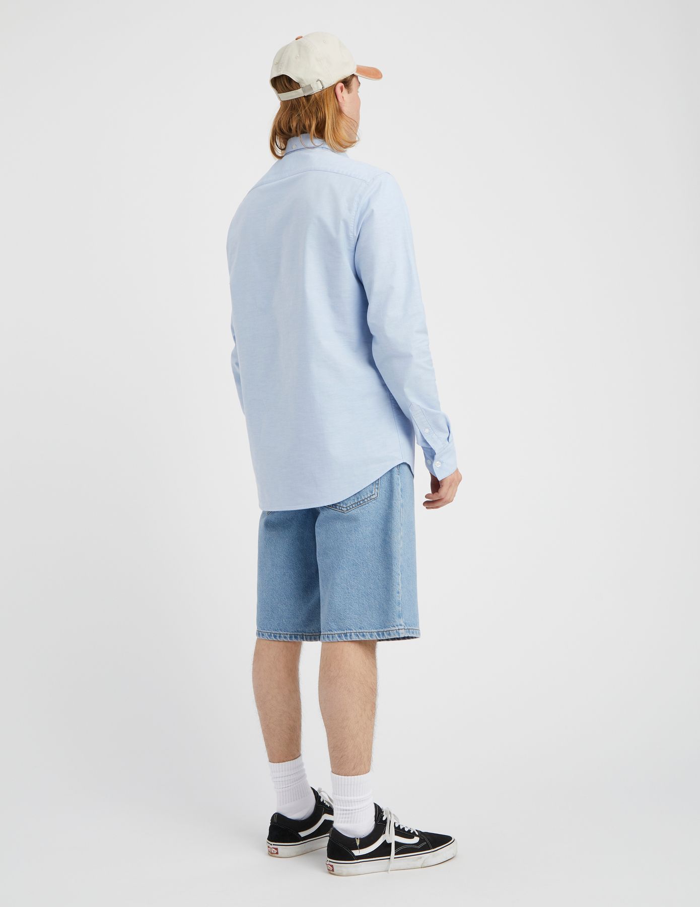 Chemise unie ajustée