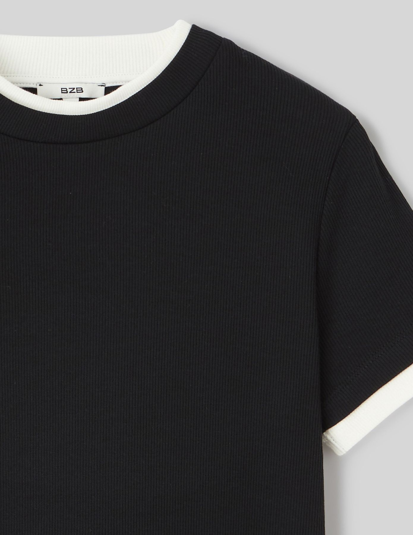 T-shirt effet de superposition