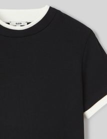 T-shirt effet de superposition