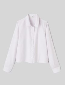 Chemise courte rayée