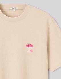 T-shirt imprim&eacute; devant dos