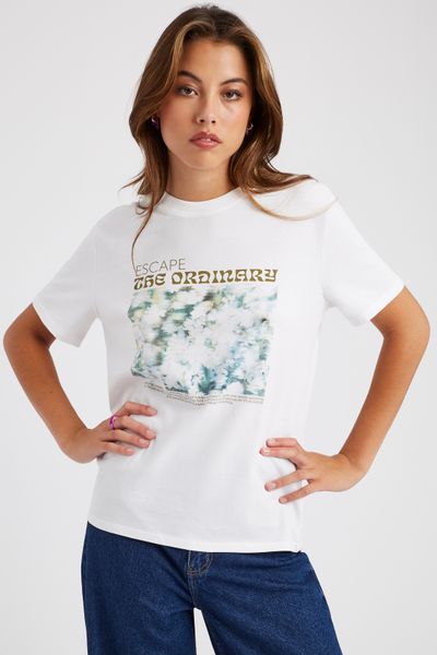T-shirt imprim&eacute;