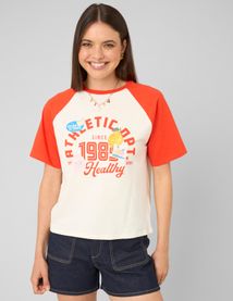 T-shirt raglan