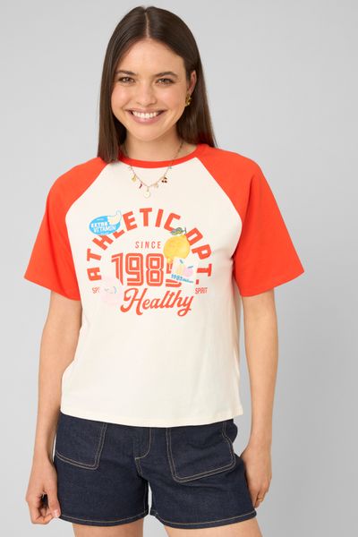 T-shirt raglan