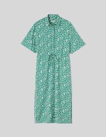 Robe longue imprimée