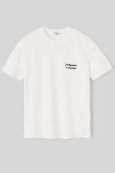 T-shirt manches courtes brod&eacute;