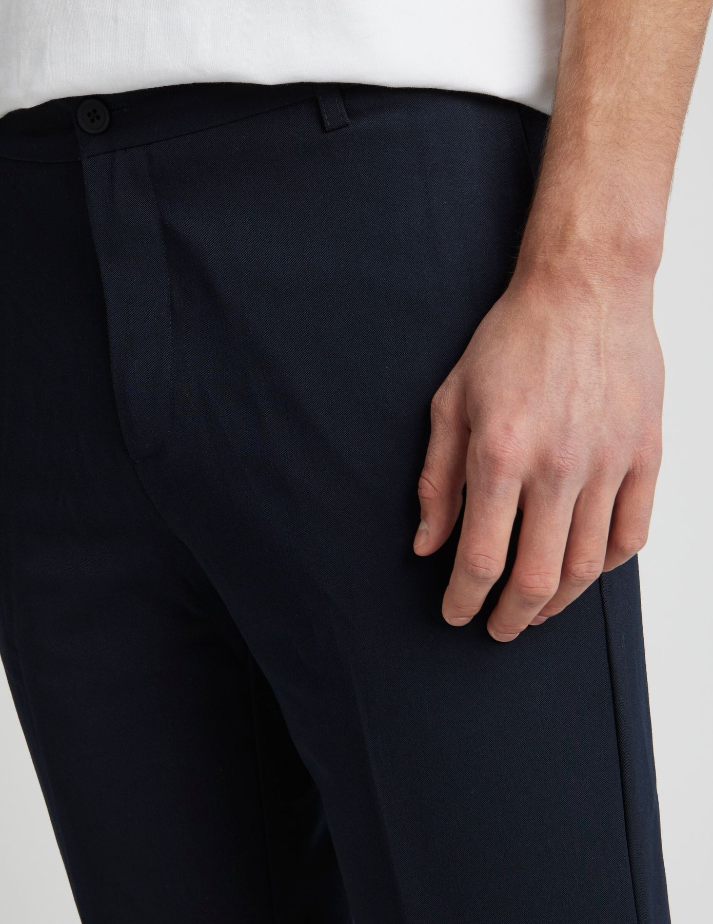 Pantalon de ville fluide
