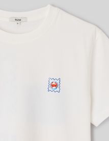 T-shirt imprim&eacute; devant/dos