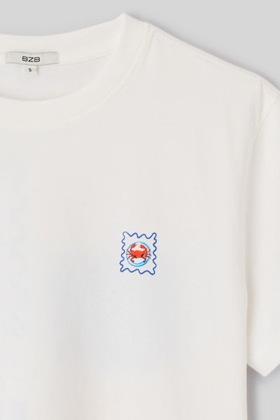 T-shirt imprim&eacute; devant/dos