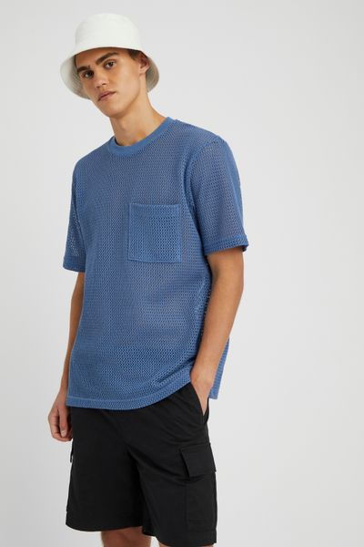 T-shirt filet poche