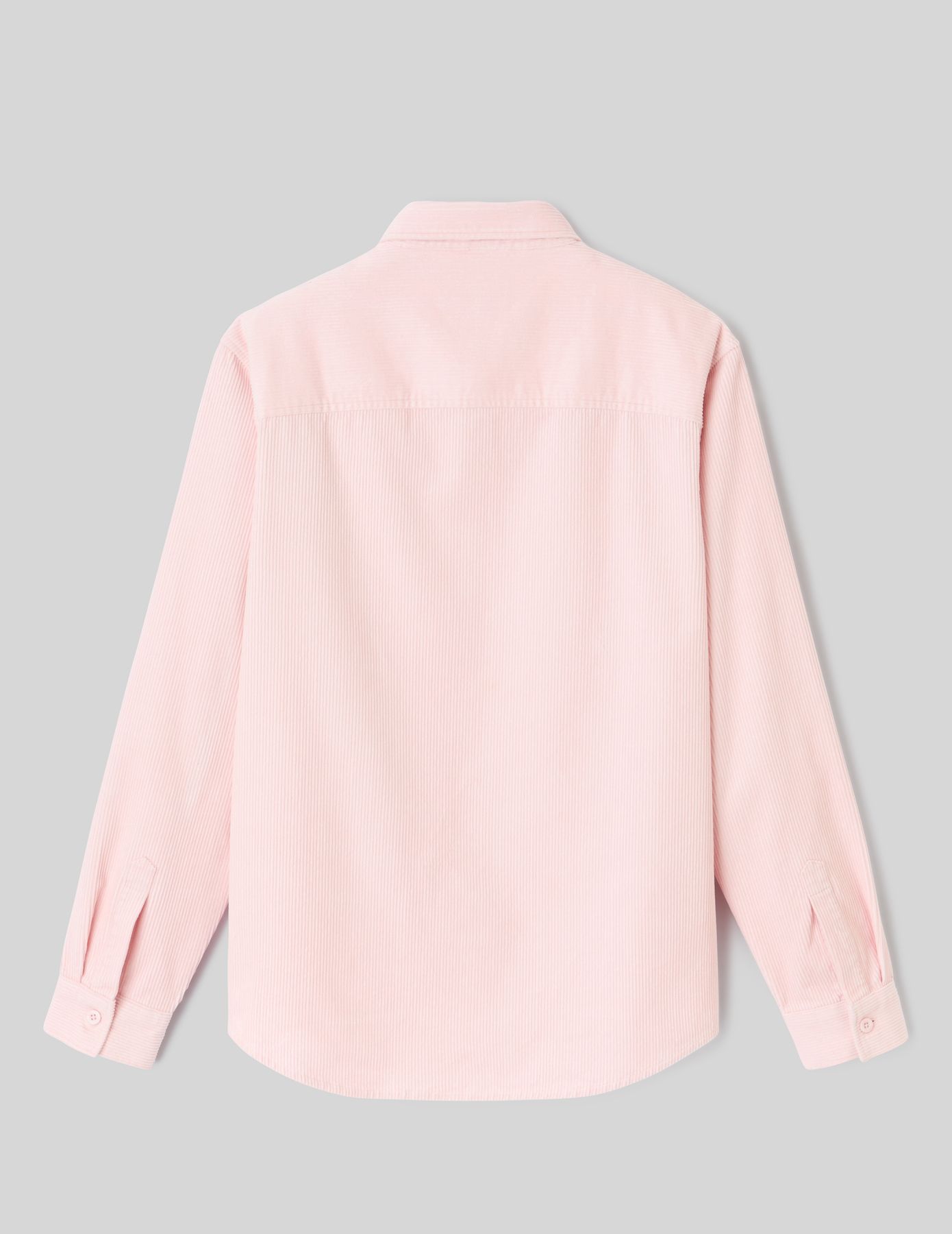 Chemise droite en velours