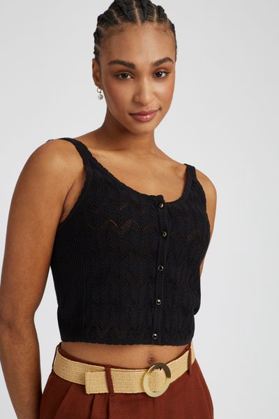 D&eacute;bardeur en crochet ajour&eacute;