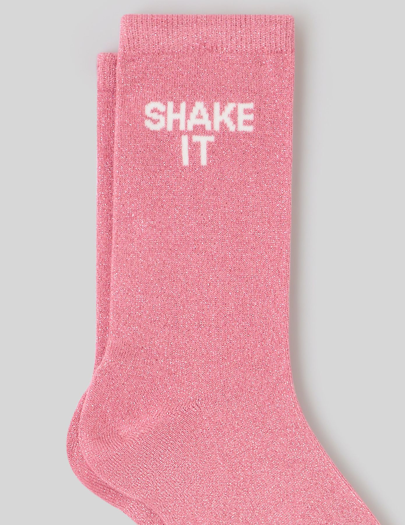 Chaussette unitaire wording lurex