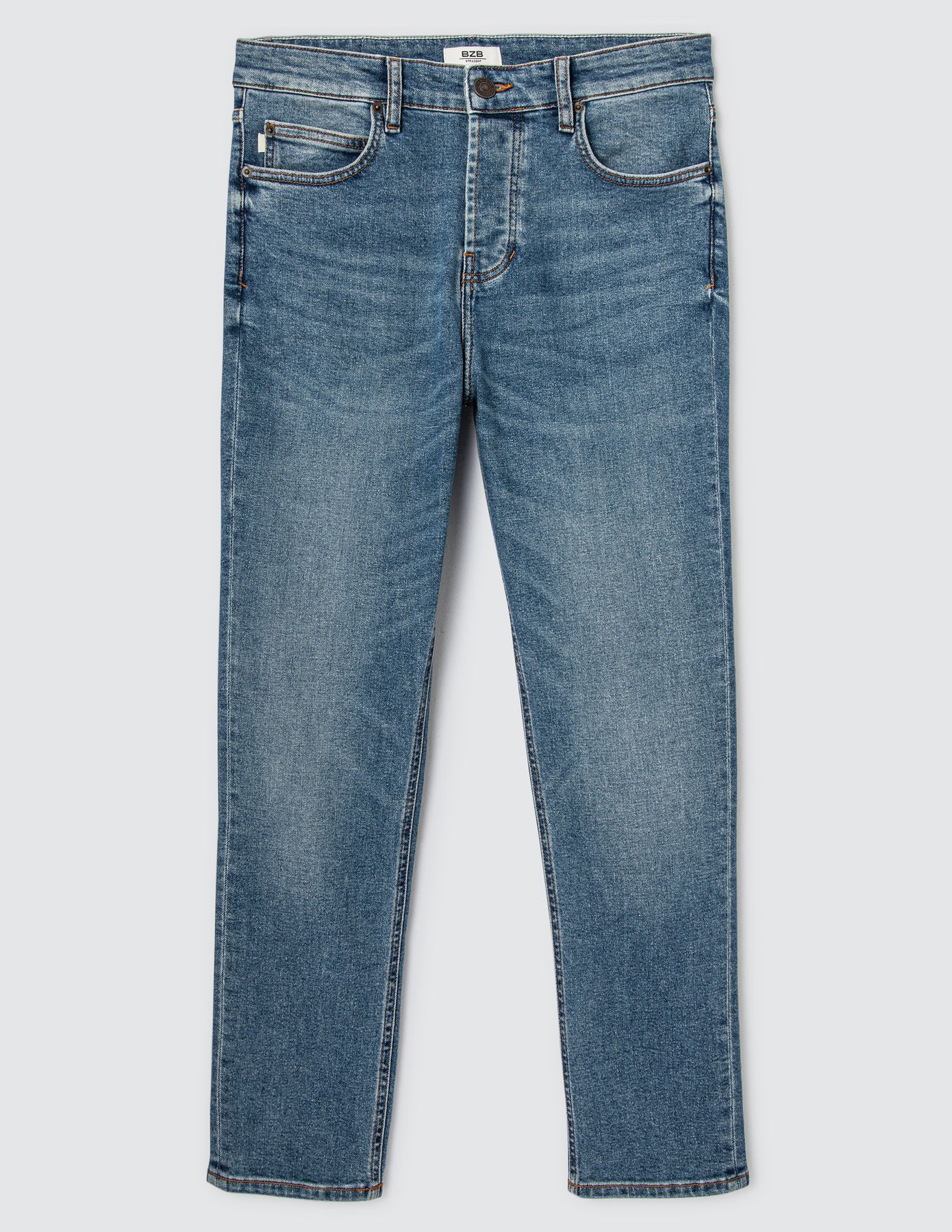 jean straight stone vintage