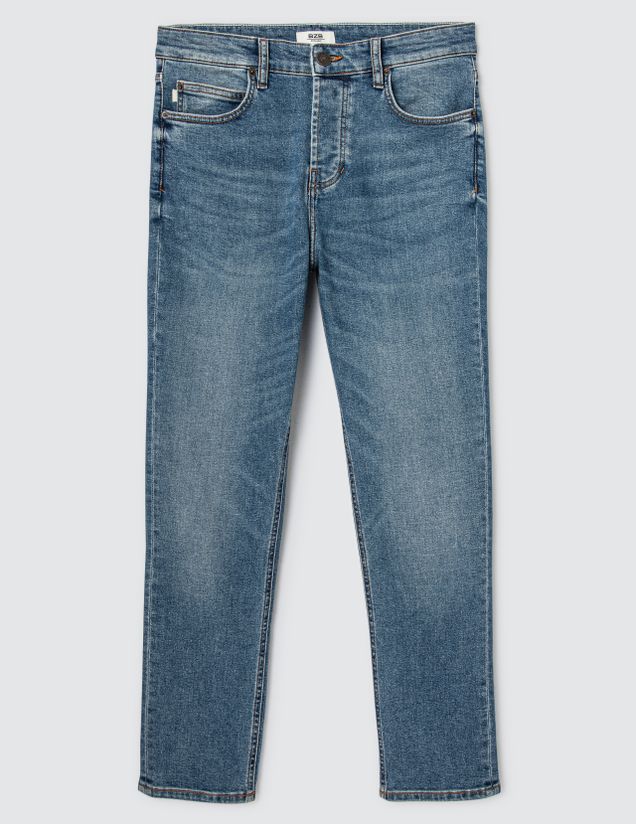 jean straight stone vintage