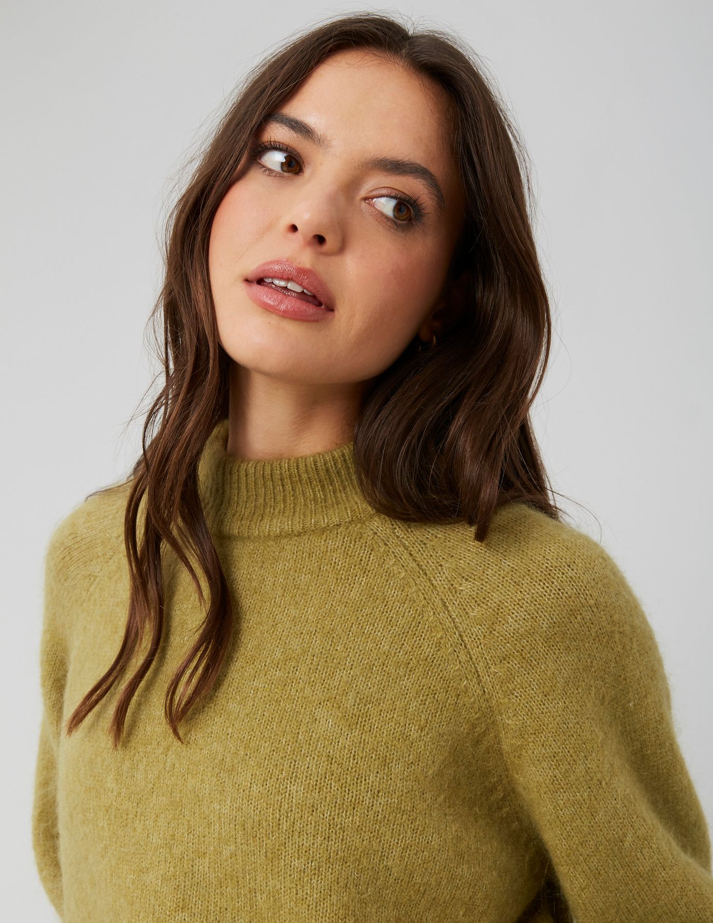 Pull premium col montant