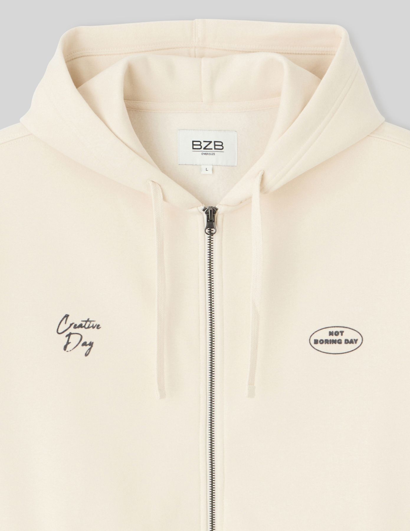 Sweat zippé imprimé