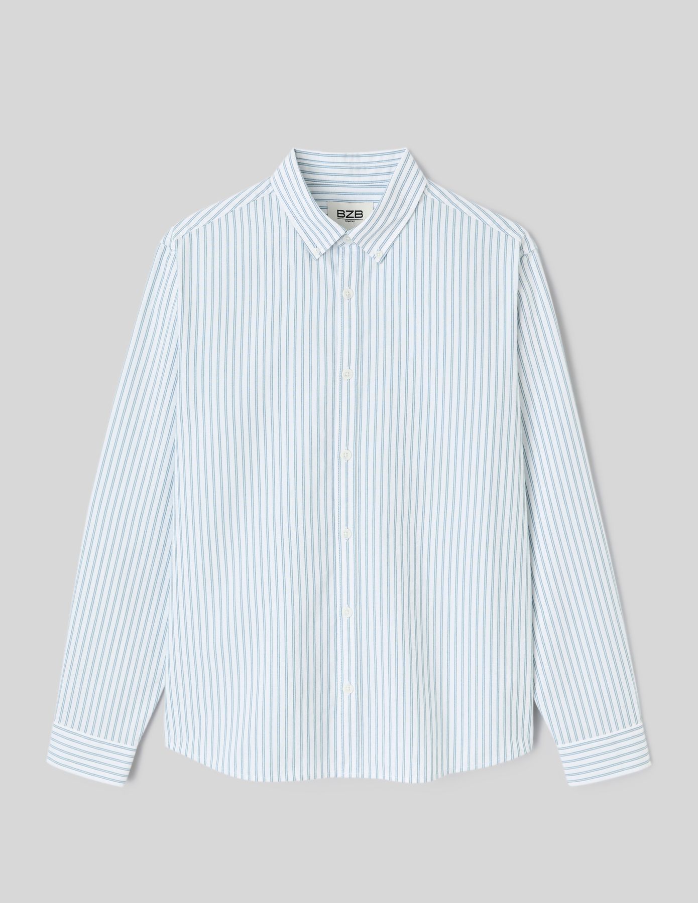 Chemise oxford ray&eacute;e