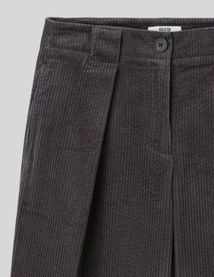 Pantalon large en velours