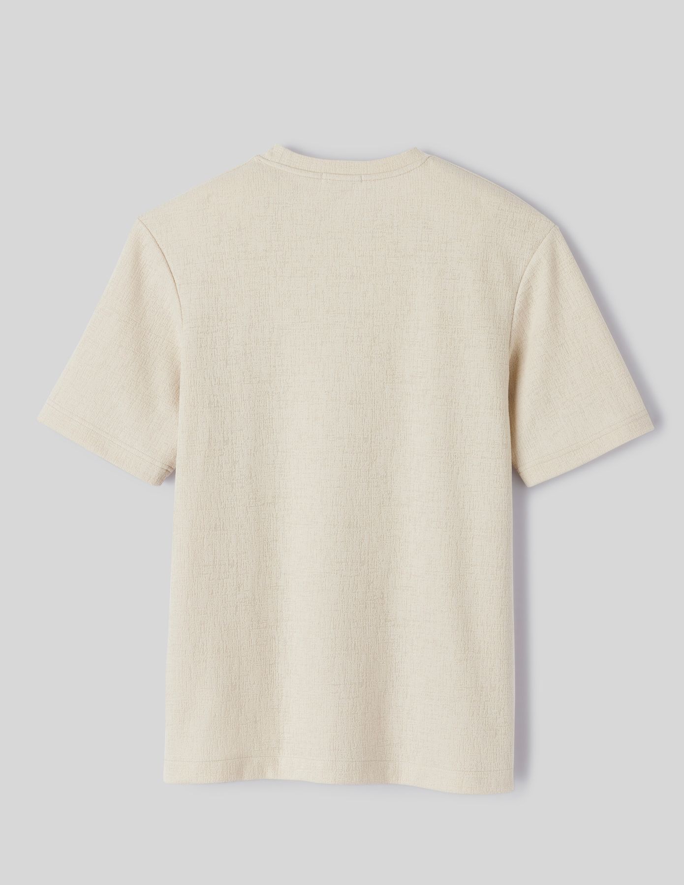 T-shirt maille textur&eacute;e
