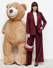 Pantalon large à pinces