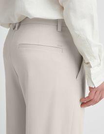 Pantalon de ville &agrave; pinces