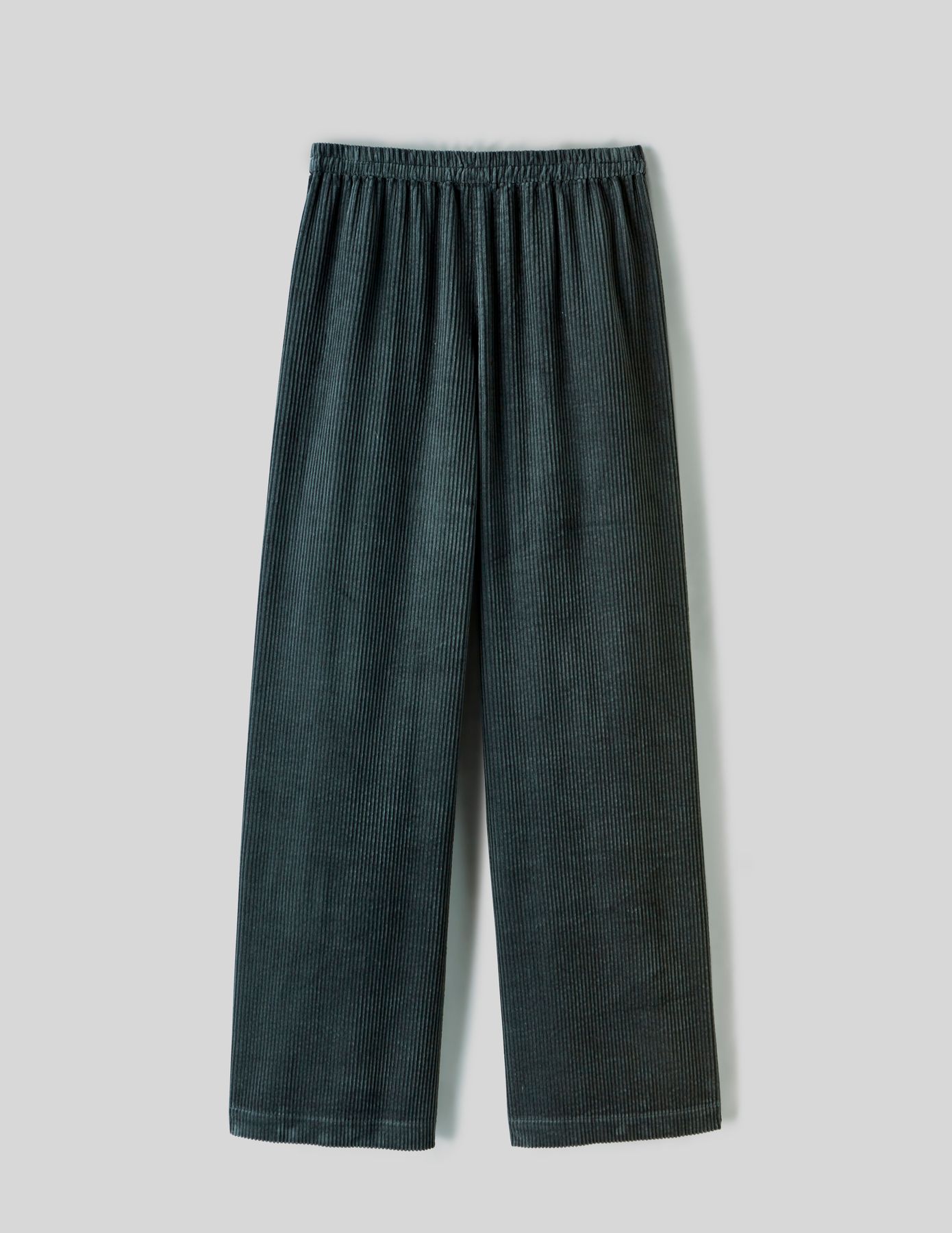 Pantalon velours taille élastiquée