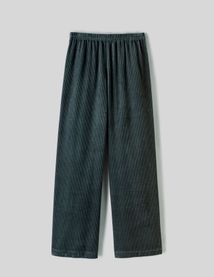 Pantalon velours taille élastiquée