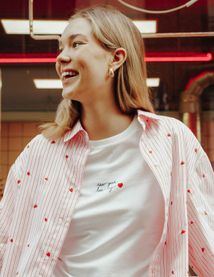 T-shirt collab I love NY imprim&eacute; devant