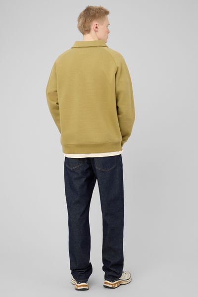 Sweat col polo zipp&eacute;