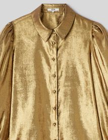 Chemise dorée