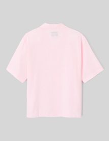 Chemise manches courtes rose