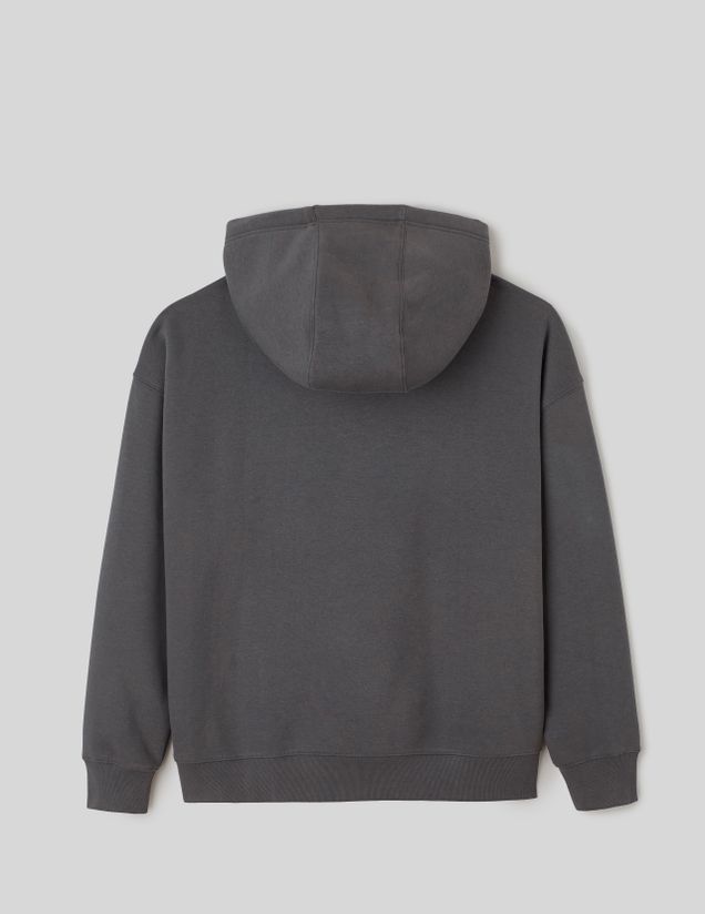 Sweat à capuche boxy