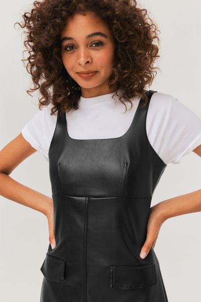 Robe chasuble en tissu enduit