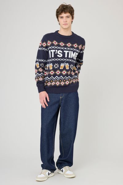 Pull jacquard No&euml;l