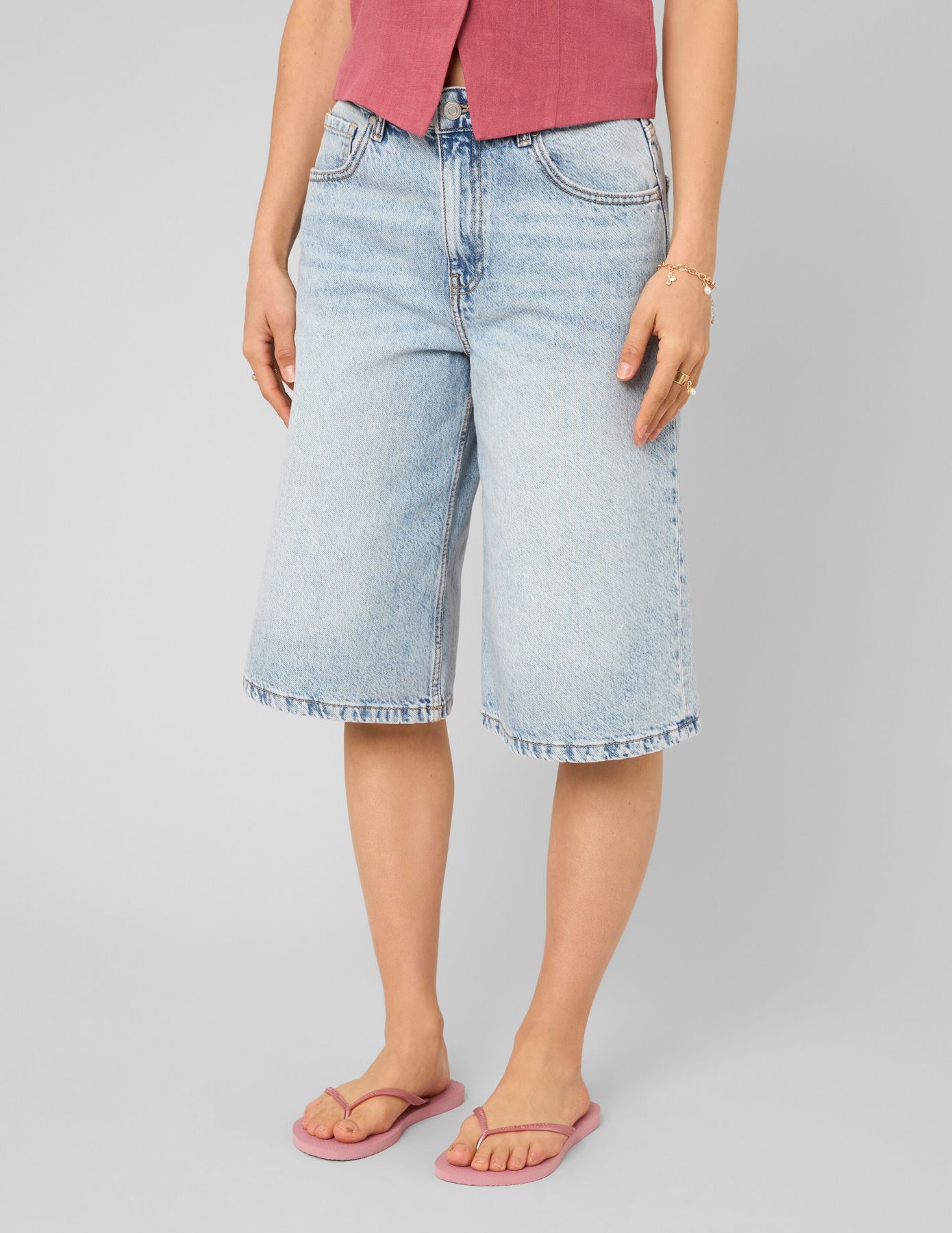 Bermuda en jean