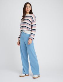 Pantalon tailleur polyester recyclé