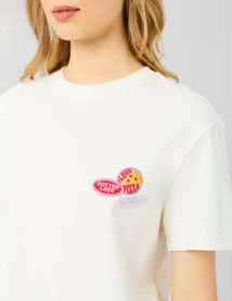 T-shirt imprim&eacute; devant/dos