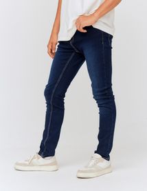 Jean slim basique stone foncé