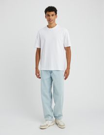 Jean loose bleach