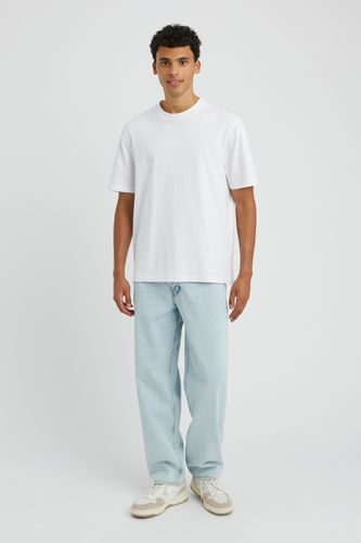 Jean loose bleach