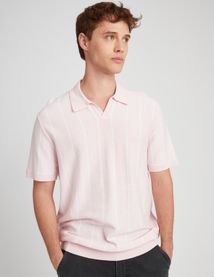 Polo à rayures