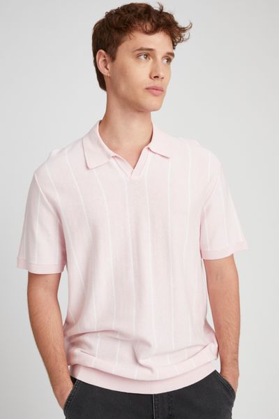 Polo à rayures