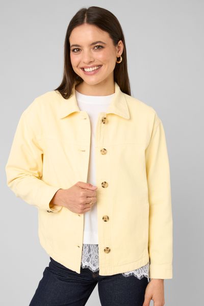Veste garment dyed