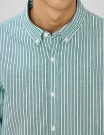 Chemise oxford ray&eacute;e