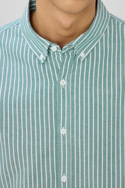 Chemise oxford ray&eacute;e