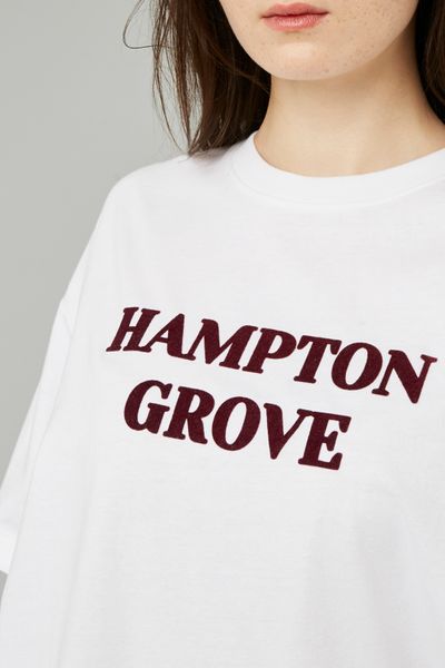 T-shirt imprim&eacute; flock
