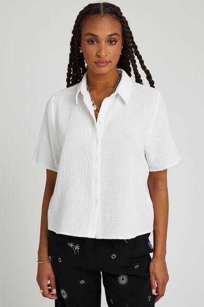 Chemise en gaze de coton